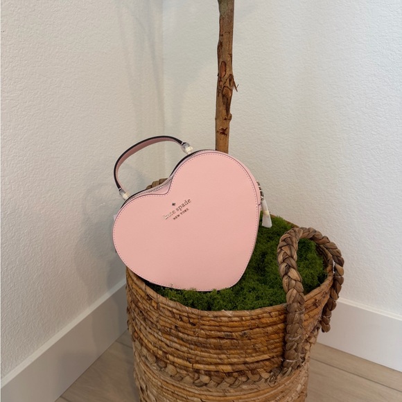 kate spade Handbags - Kate Spade Pink Heart Mini Bag